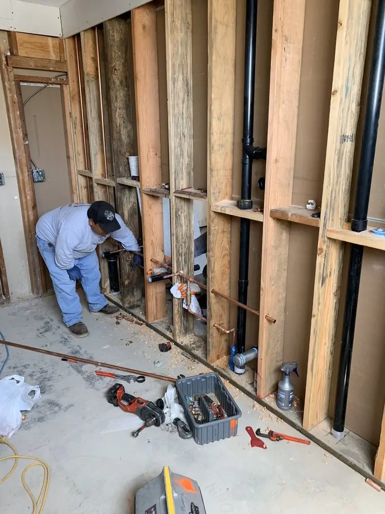 Commercial rough-in plumbing for Water Heater Replacement in Bellevue Heights